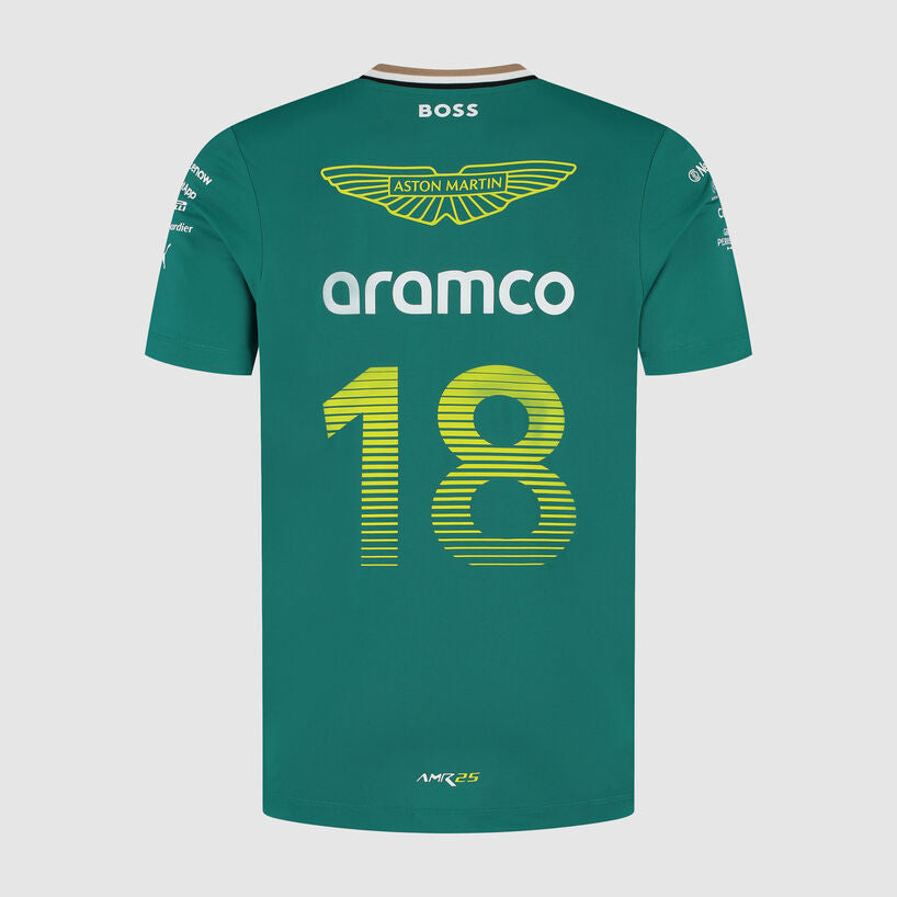 [Pre-Order] Aston Martin F1 2025 Lance Stroll T-Shirt