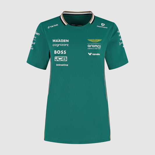 [Pre-Order] Aston Martin F1 2025 Team T-Shirt - Womens