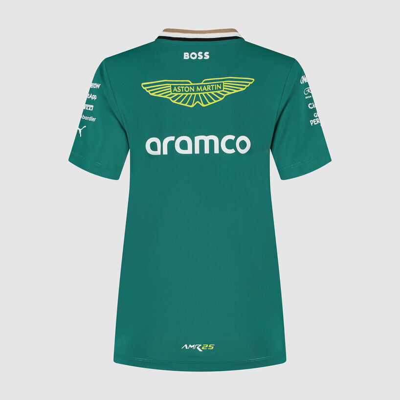 [Pre-Order] Aston Martin F1 2025 Team T-Shirt - Womens