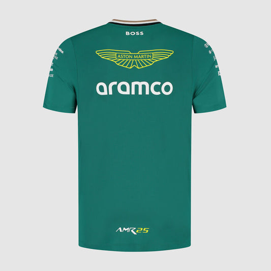 [Pre-Order] Aston Martin F1 2025 Team T-Shirt - Kids