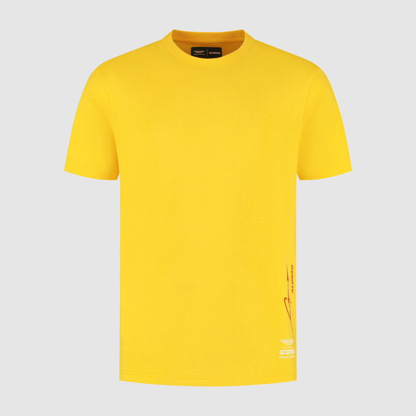 [Pre-Order] Aston Martin F1 2025 Fernando Alonso Spanish GP T-Shirt