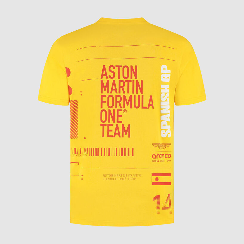 [Pre-Order] Aston Martin F1 2025 Fernando Alonso Spanish GP T-Shirt