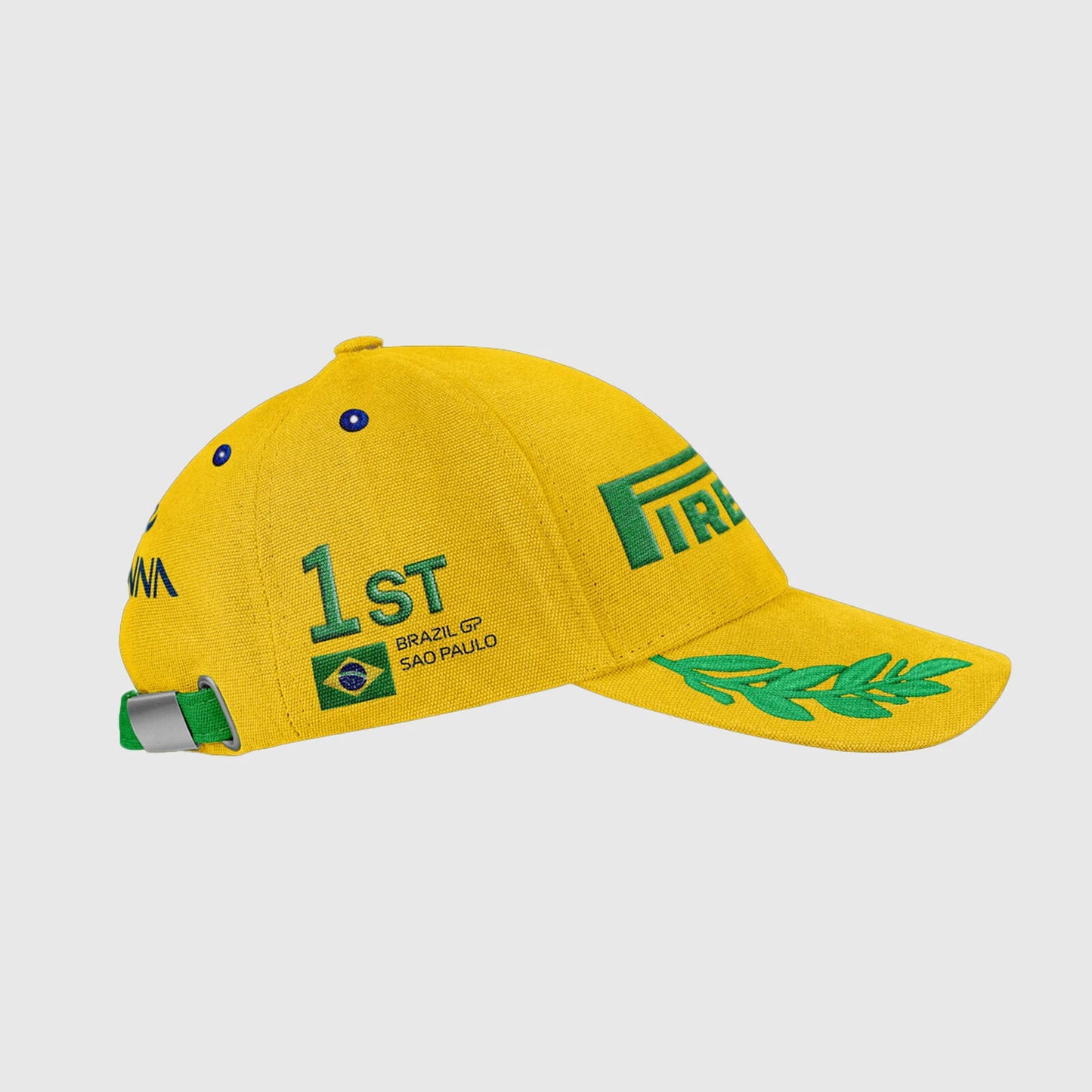 [Pre-Order] Pirelli 2024 Brazil GP Senna Podium Cap