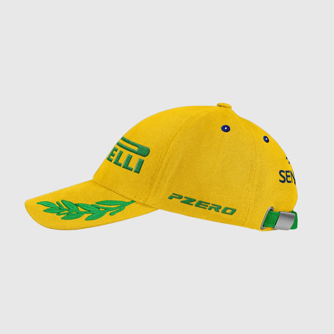 [Pre-Order] Pirelli 2024 Brazil GP Senna Podium Cap