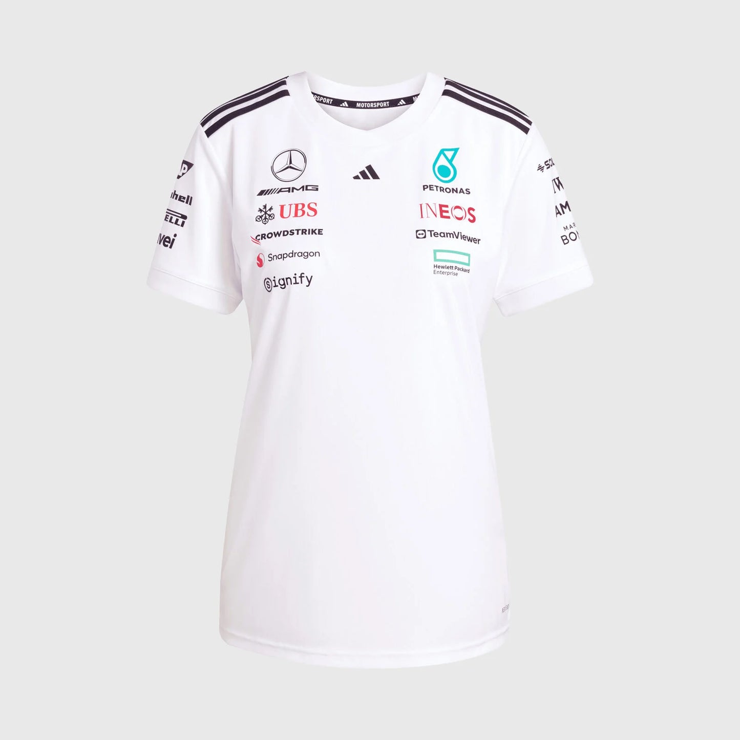 [Pre-Order] Mercedes-AMG F1 2025 Adidas Team T-Shirt - Womens (2 Colours)