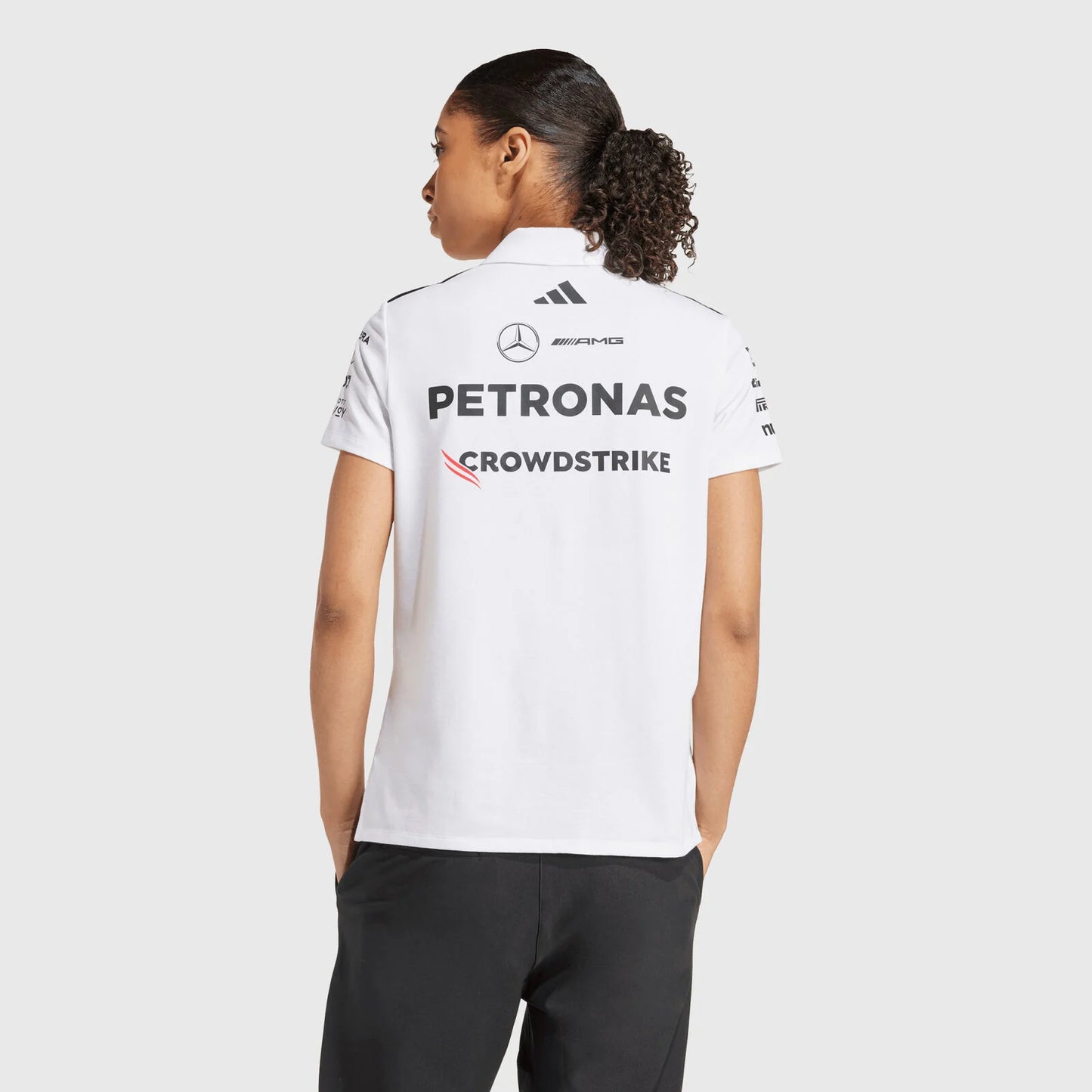 [Pre-Order] Mercedes-AMG F1 2025 Adidas Team Polo - Womens (2 Colours)