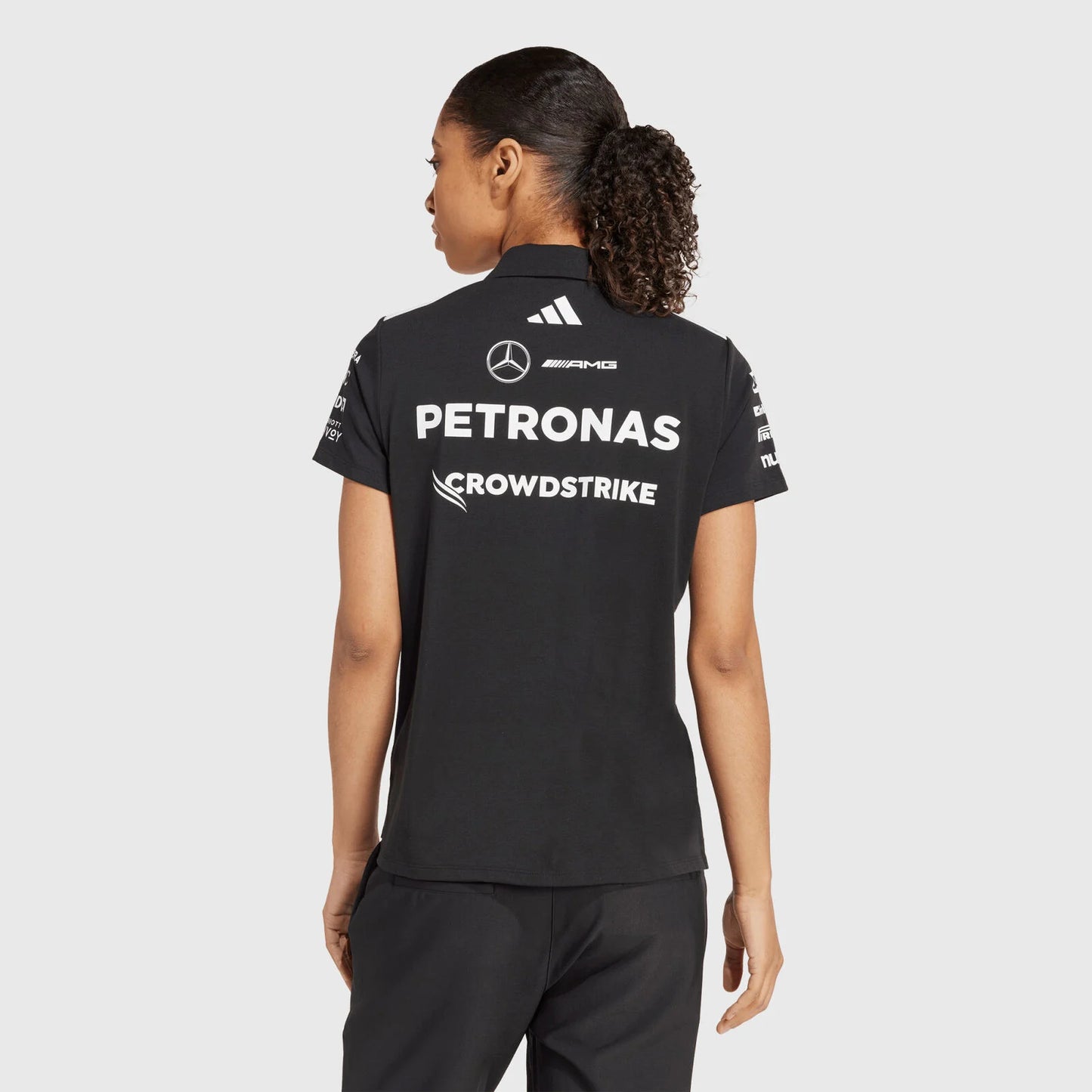 [Pre-Order] Mercedes-AMG F1 2025 Adidas Team Polo - Womens (2 Colours)