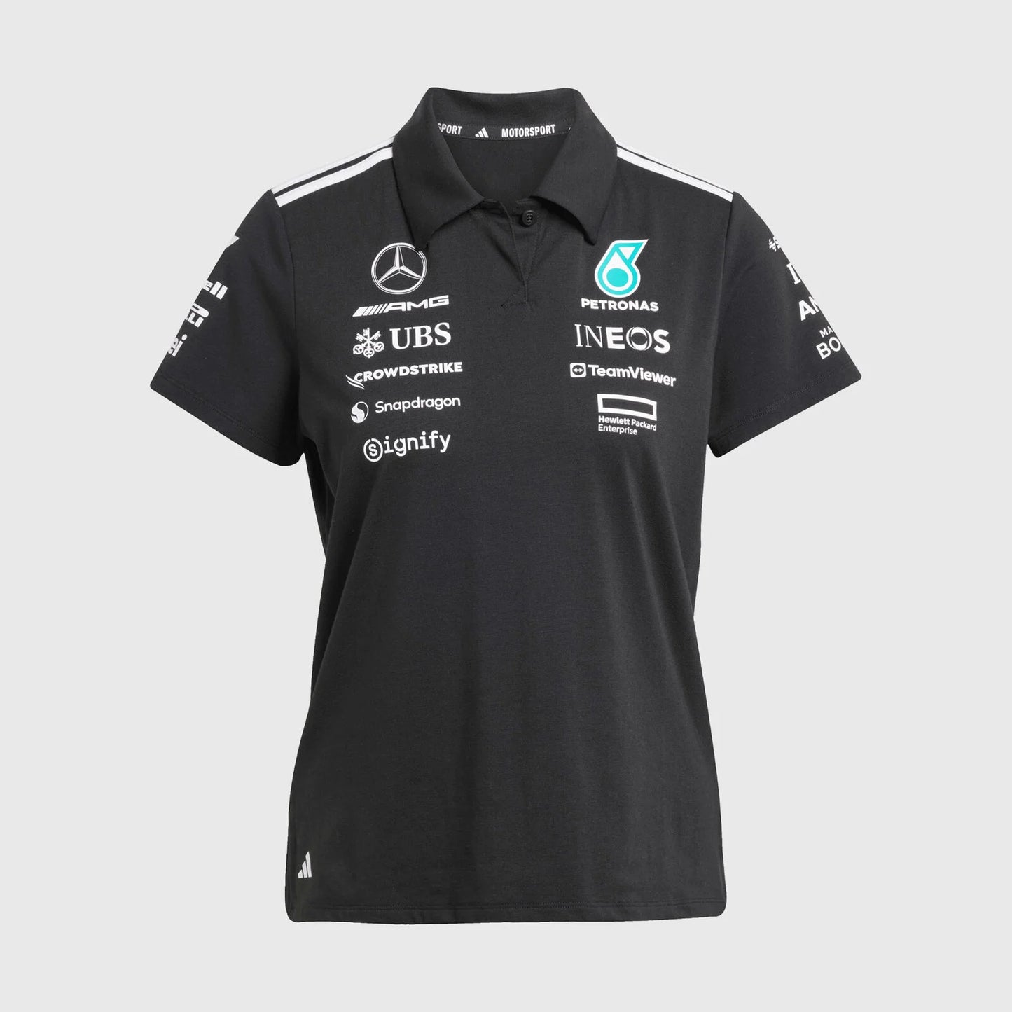 [Pre-Order] Mercedes-AMG F1 2025 Adidas Team Polo - Womens (2 Colours)