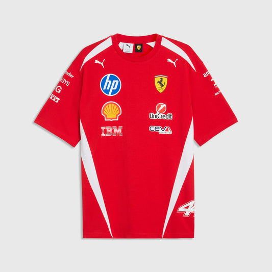 [Pre-Order] Scuderia Ferrari 2026 Lewis Hamilton Driver T-shirt