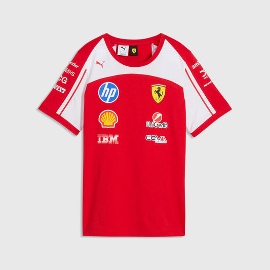 [Pre-Order] Scuderia Ferrari 2026 Team T-Shirt - Womens