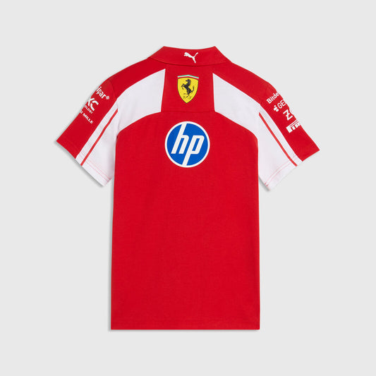 [Pre-Order] Scuderia Ferrari 2026 Team Polo - Kids