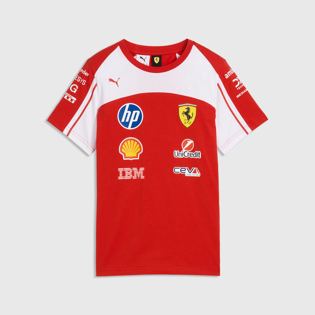[Pre-Order] Scuderia Ferrari 2026 Team T-Shirt - Kids