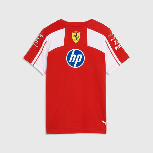 [Pre-Order] Scuderia Ferrari 2026 Team T-Shirt - Kids