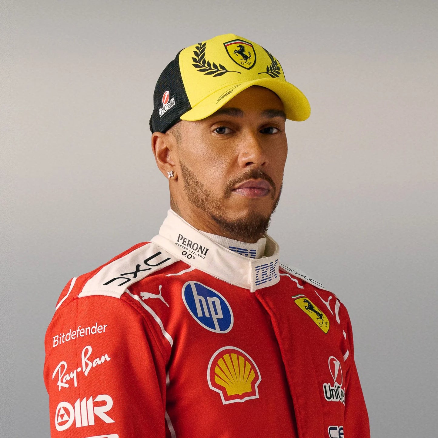 Scuderia Ferrari 2026 Lewis Hamilton Silverstone GP Cap