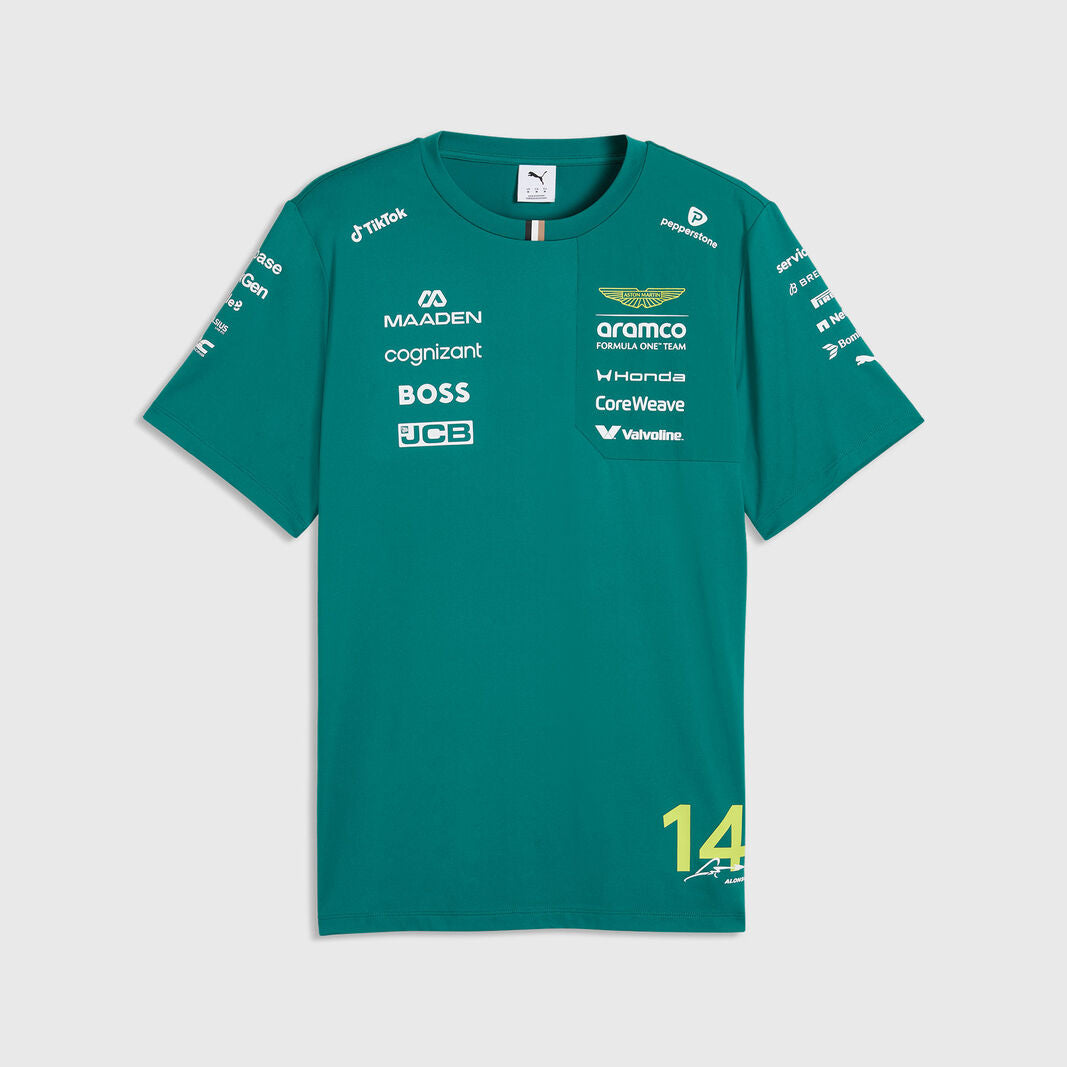 [Pre-Order] Aston Martin F1 2026 Fernando Alonso T-Shirt