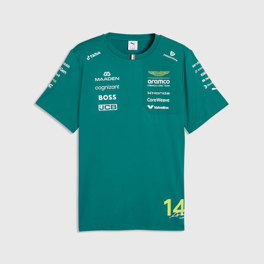 [Pre-Order] Aston Martin F1 2026 Fernando Alonso T-Shirt