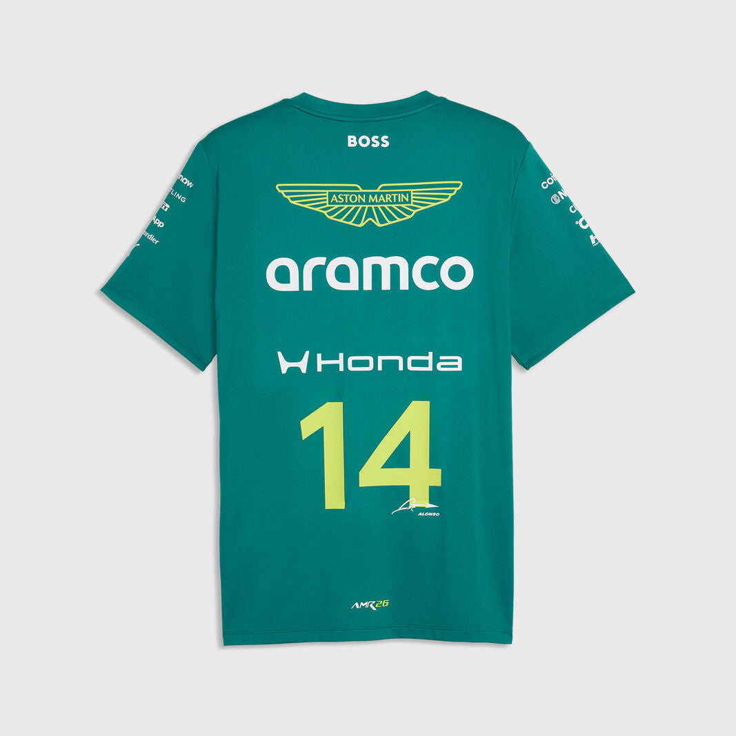 [Pre-Order] Aston Martin F1 2026 Fernando Alonso T-Shirt