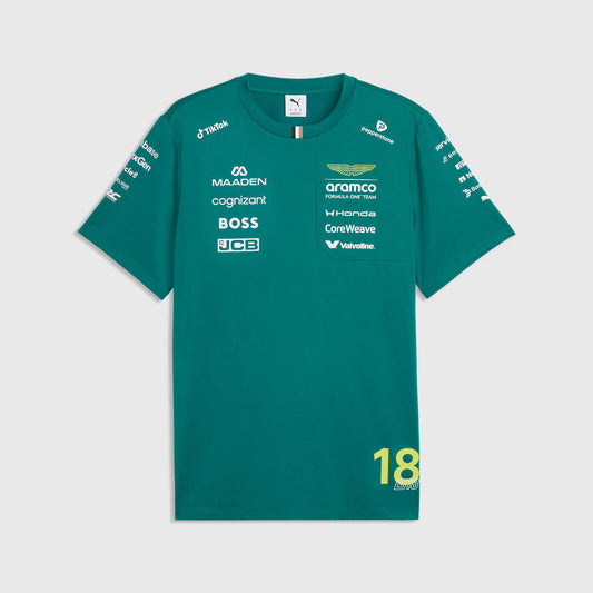 [Pre-Order] Aston Martin F1 2026 Lance Stoll T-Shirt