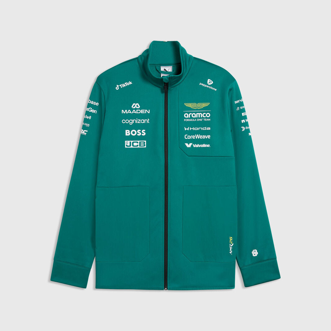 [Pre-Order] Aston Martin F1 2026 Team Softshell Jacket