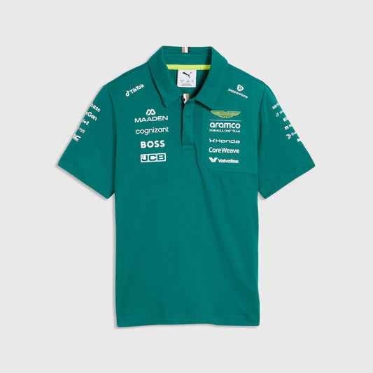[Pre-Order] Aston Martin F1 2026 Team Polo - Kids