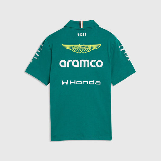[Pre-Order] Aston Martin F1 2026 Team Polo - Kids