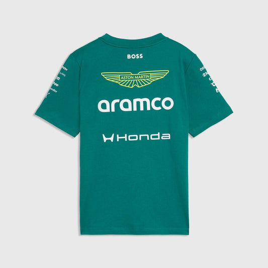 [Pre-Order] Aston Martin F1 2026 Team T-Shirt - Kids