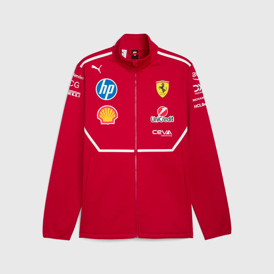 [Pre-Order] Scuderia Ferrari 2025 Softshell Jacket