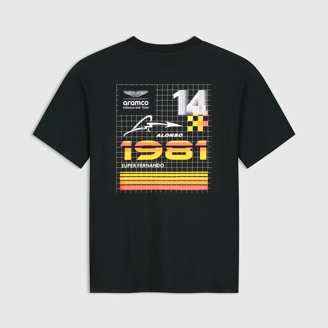 [Pre-Order] Aston Martin F1 2026 Fernando Alonso Spain GP T-Shirt
