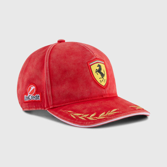 [Pre-Order] Scuderia Ferrari 2026 Lewis Hamilton Monza GP Cap