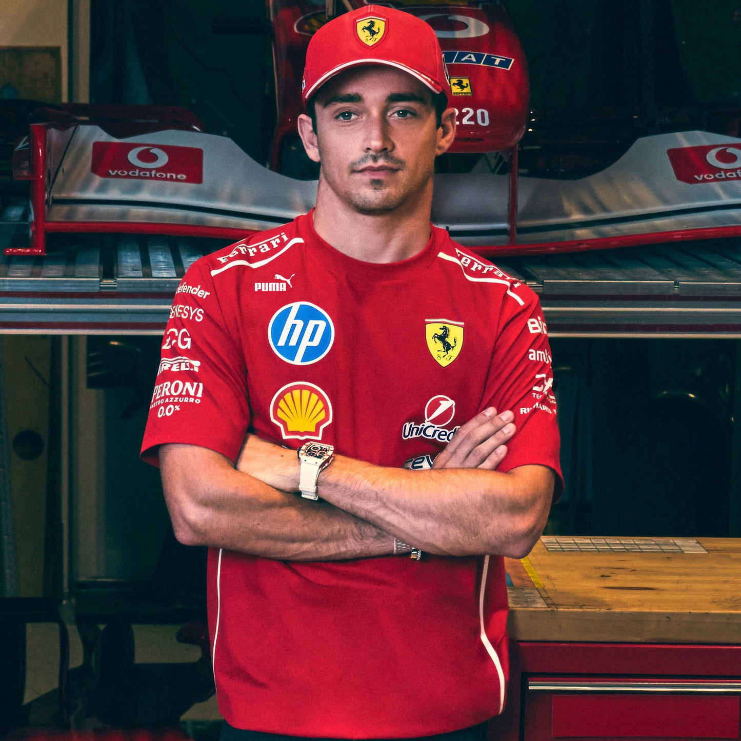 [Pre-Order] Scuderia Ferrari 2026 Team Monza GP T-shirt