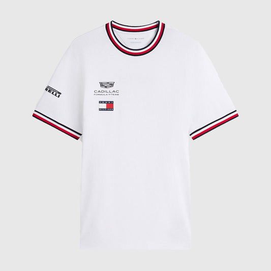 [Pre-Order] Cadillac F1 2026 Team T-Shirt - White