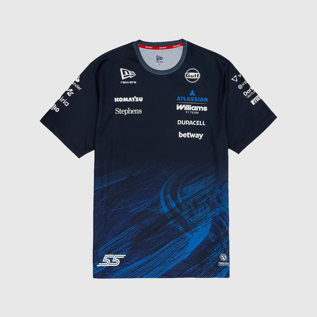 [Pre-Order] Williams Racing 2026 Carlos Sainz Tech T-Shirt