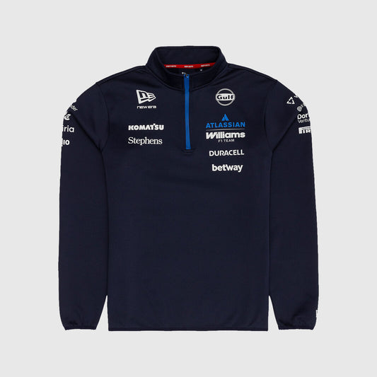 [Pre-Order] Williams Racing 2026 Team 1/4 Zip Sweater