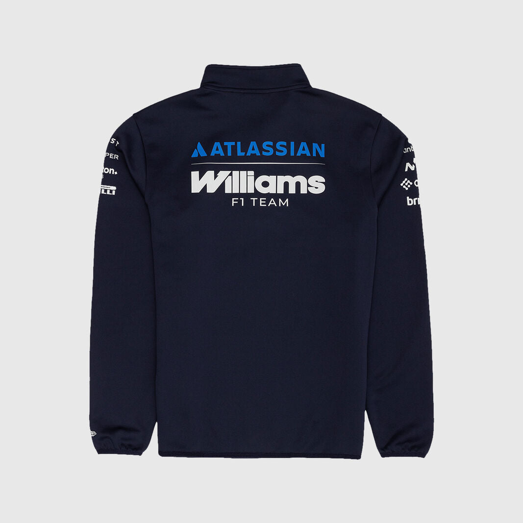 [Pre-Order] Williams Racing 2026 Team 1/4 Zip Sweater