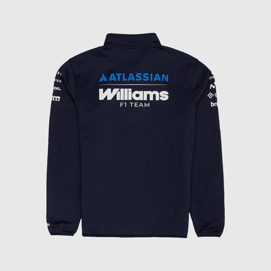 [Pre-Order] Williams Racing 2026 Team 1/4 Zip Sweater