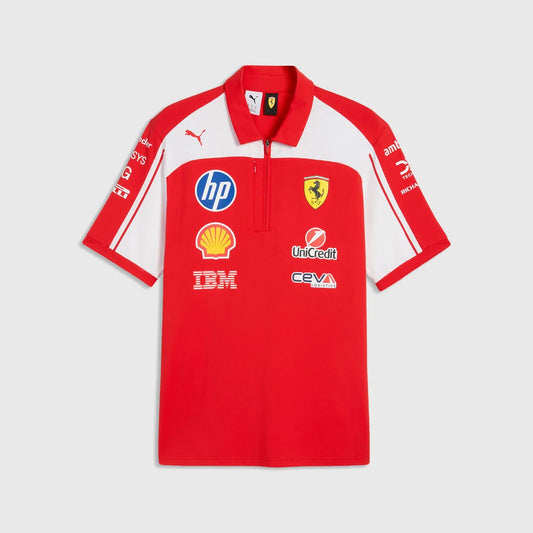[Pre-Order] Scuderia Ferrari 2026 Team Authentic Polo