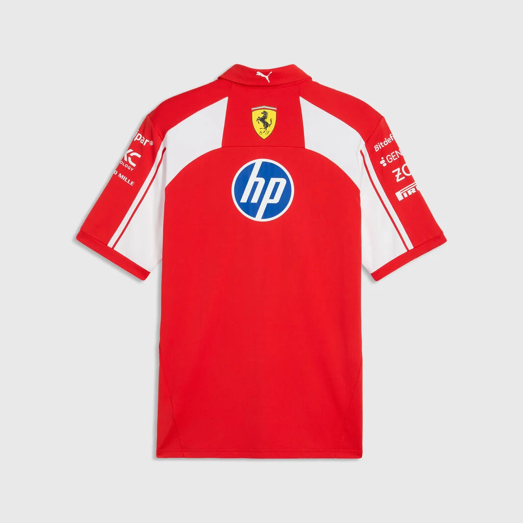 [Pre-Order] Scuderia Ferrari 2026 Team Authentic Polo