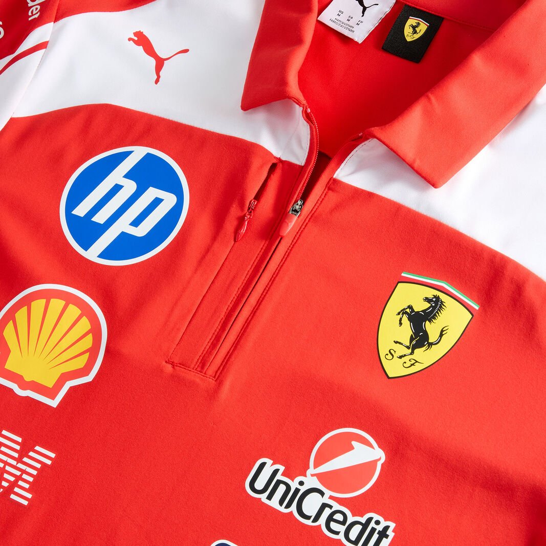 [Pre-Order] Scuderia Ferrari 2026 Team Authentic Polo