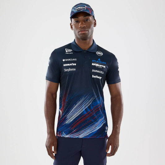 [Pre-Order] Williams Racing 2026 Team Silverstone GP Tech Polo