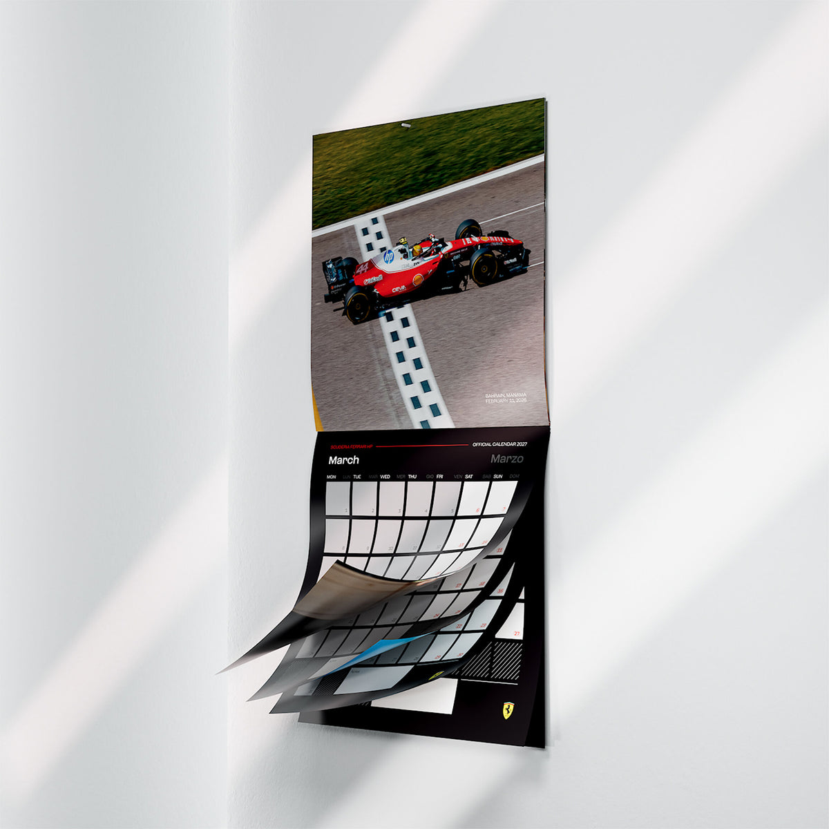 Scuderia Ferrari 2027 Team Calendar