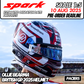 [Pre-Order] Spark 1:5 Haas F1 2025 Ollie Bearman British GP Helmet