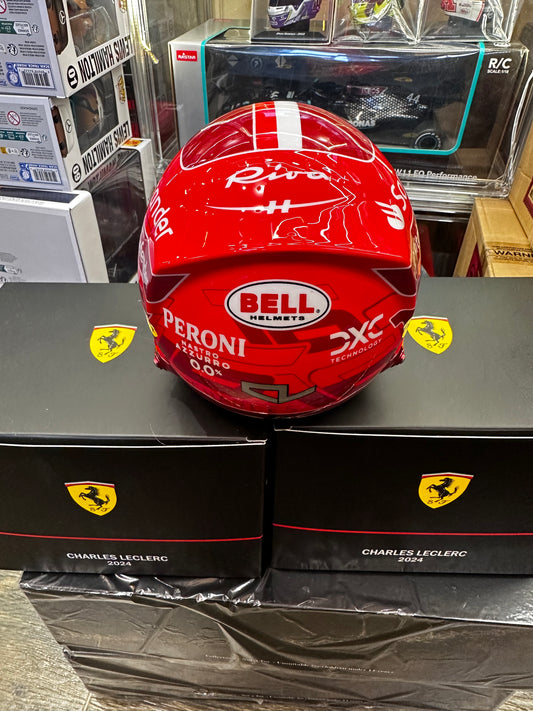 [IN STOCK] Bell 1:2 Scuderia Ferrari 2024 Charles Leclerc Helmet