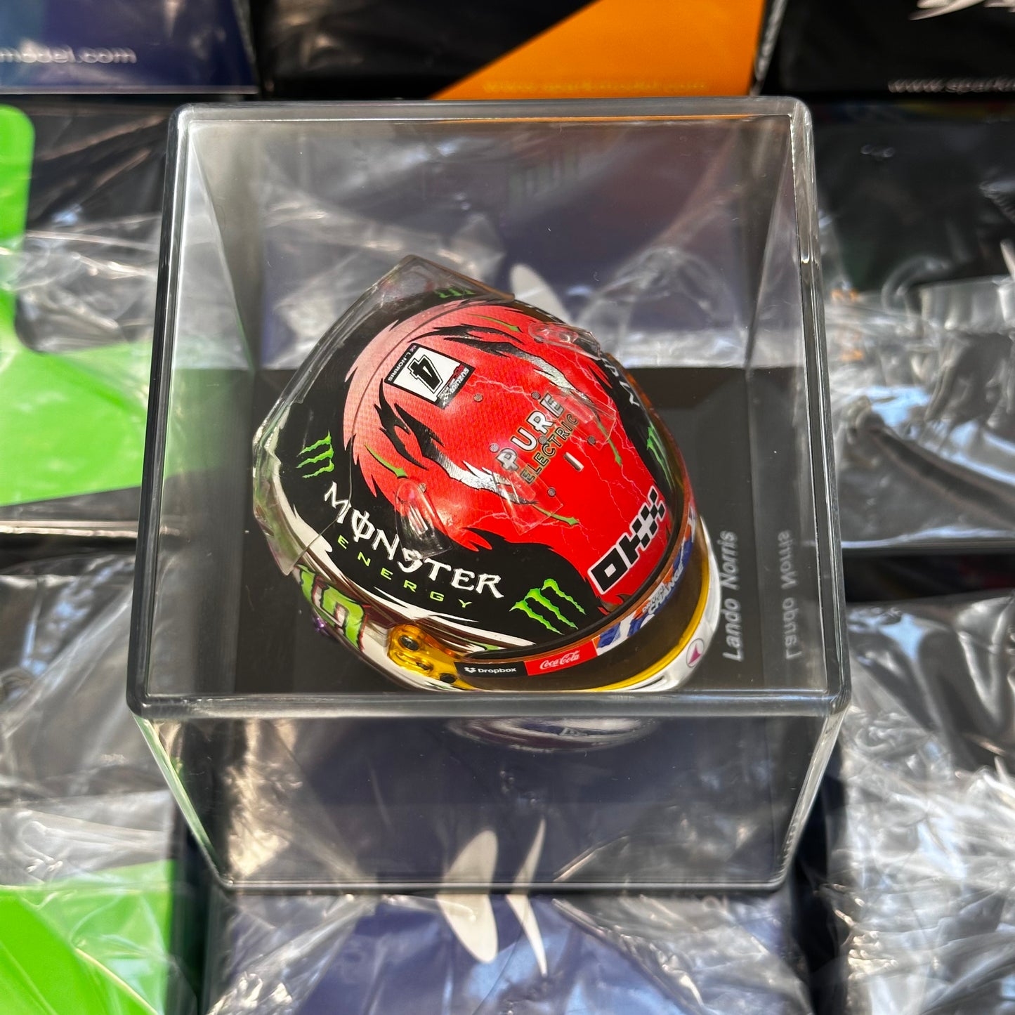 [In-Stock] Spark 1:5 McLaren 2024 Lando Norris Japanese GP Helmet