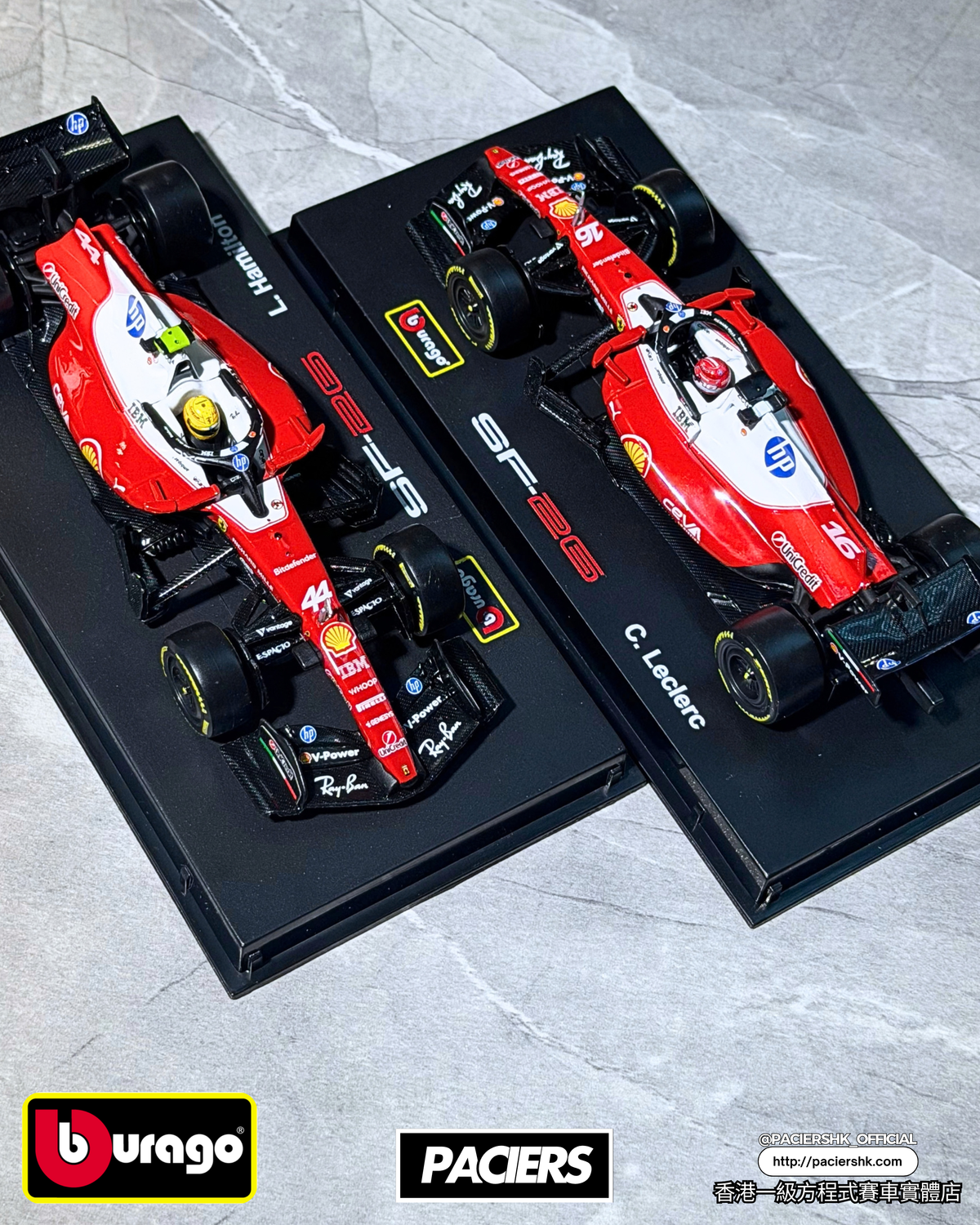 Bburago 1:43 Scuderia Ferrari 2026 SF-26