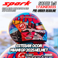 [Pre-Order] Spark 1:5 Haas F1 2025 Esteban Ocon Miami GP Helmet