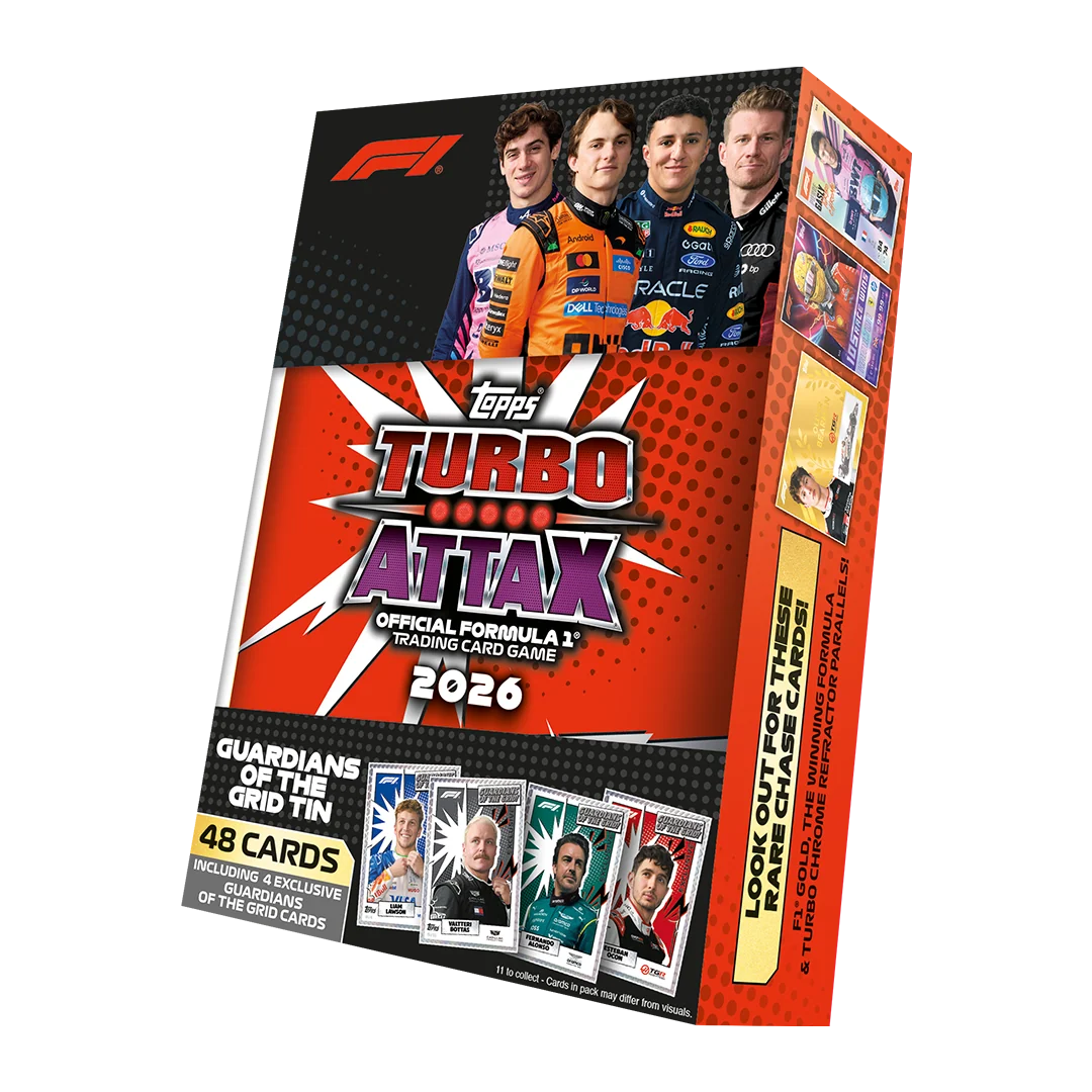 Topps F1 2026 Turbo Attax - Mega Tin - Guardians of the Grid