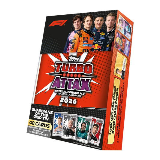 Topps F1 2026 Turbo Attax - Mega Tin - Guardians of the Grid
