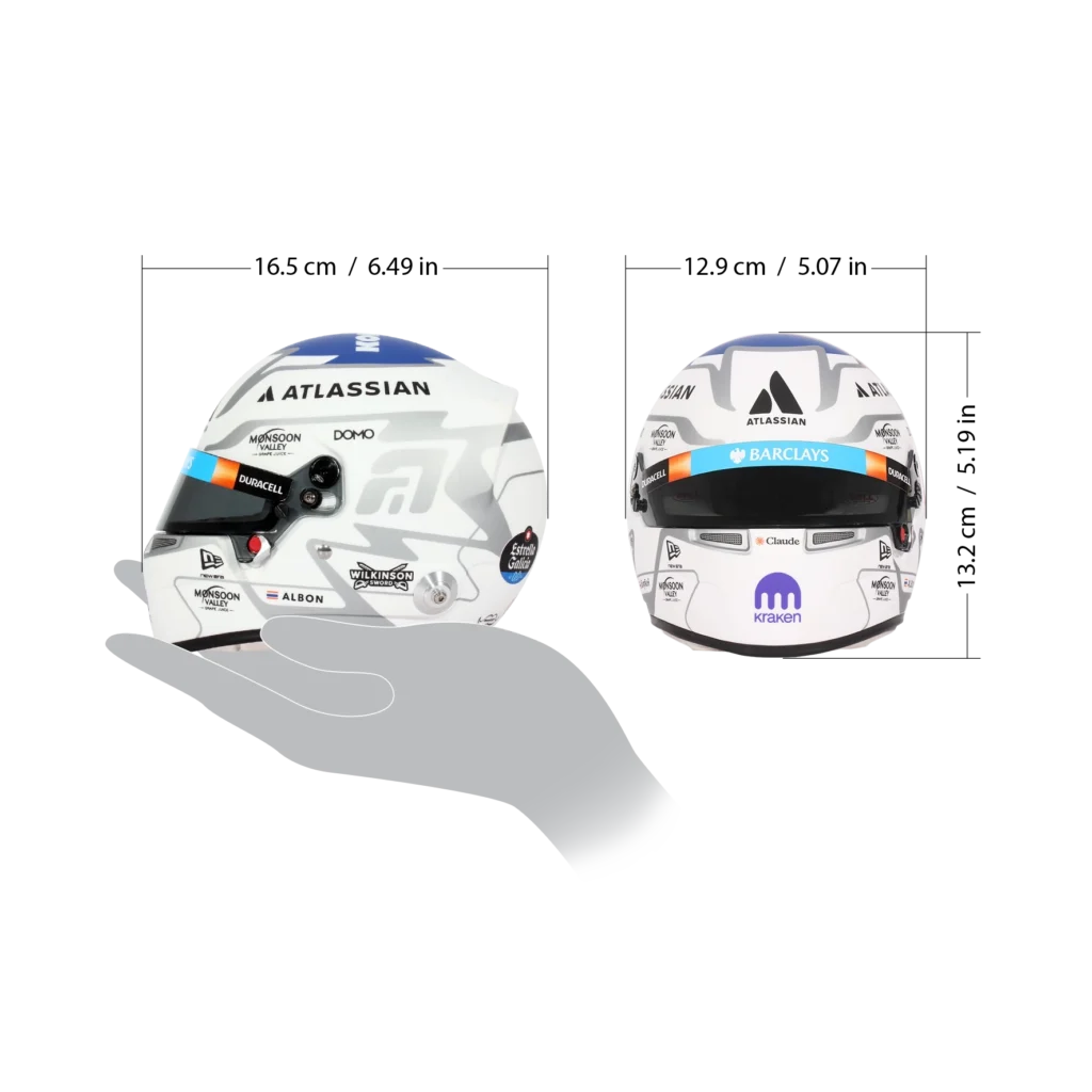 Bell 1:2 Williams Racing 2026 Alex Albon Helmet
