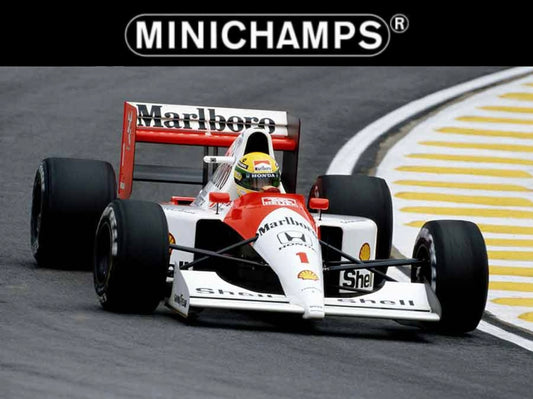 [Pre-Order] Minichamps McLaren Honda 1991 MP4/6 Ayrton Senna 1:18
