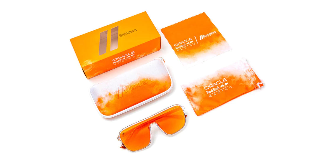[Pre-Order] Blenders Orange Polarized Mirrored Glasses